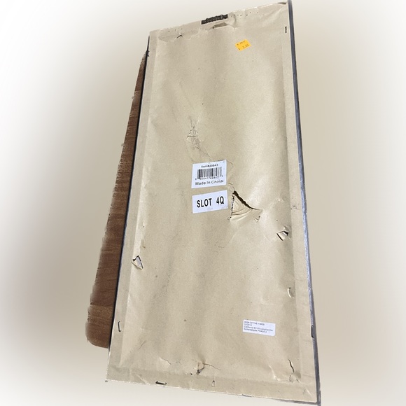 Encouraging saying long wall black decoration with a paper back - Picture 2 of 2